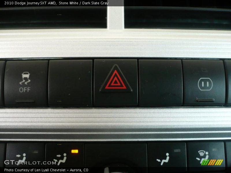 Stone White / Dark Slate Gray 2010 Dodge Journey SXT AWD