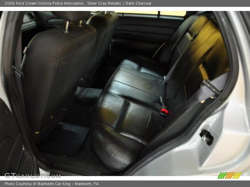 Silver Gray Metallic / Dark Charcoal 2009 Ford Crown Victoria Police Interceptor
