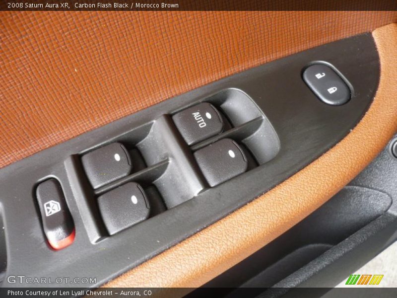 Carbon Flash Black / Morocco Brown 2008 Saturn Aura XR
