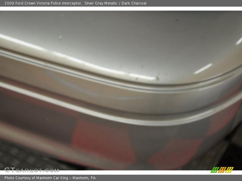Silver Gray Metallic / Dark Charcoal 2009 Ford Crown Victoria Police Interceptor