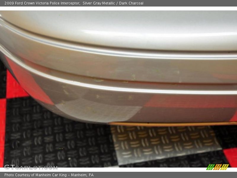 Silver Gray Metallic / Dark Charcoal 2009 Ford Crown Victoria Police Interceptor