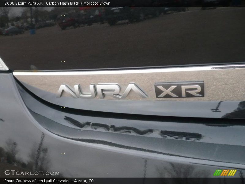 Carbon Flash Black / Morocco Brown 2008 Saturn Aura XR