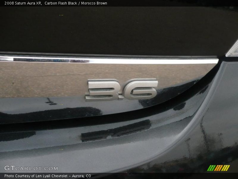 Carbon Flash Black / Morocco Brown 2008 Saturn Aura XR