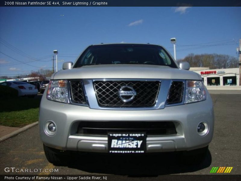 Silver Lightning / Graphite 2008 Nissan Pathfinder SE 4x4