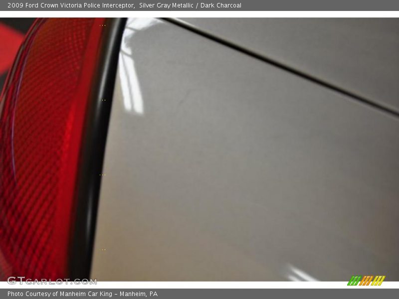 Silver Gray Metallic / Dark Charcoal 2009 Ford Crown Victoria Police Interceptor