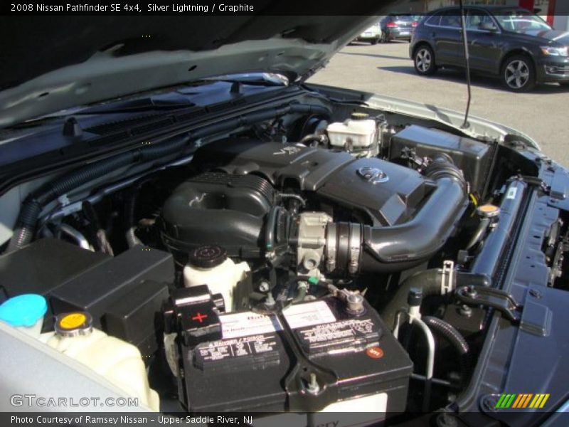 Silver Lightning / Graphite 2008 Nissan Pathfinder SE 4x4