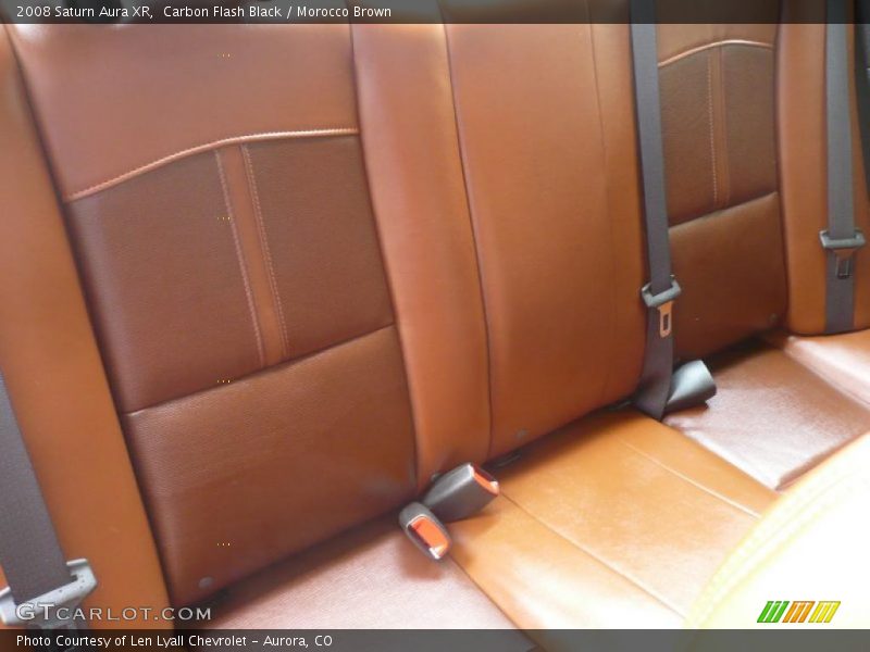 Carbon Flash Black / Morocco Brown 2008 Saturn Aura XR