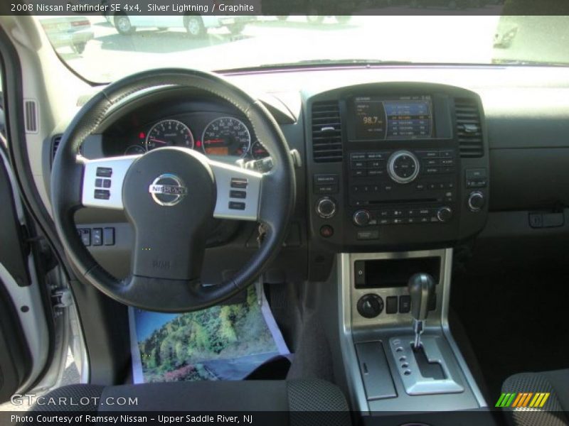 Silver Lightning / Graphite 2008 Nissan Pathfinder SE 4x4