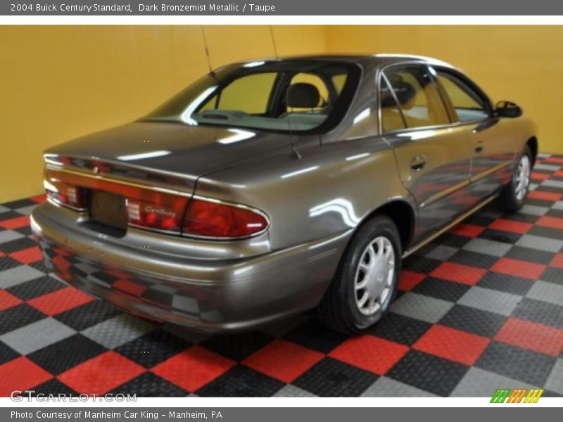Dark Bronzemist Metallic / Taupe 2004 Buick Century Standard