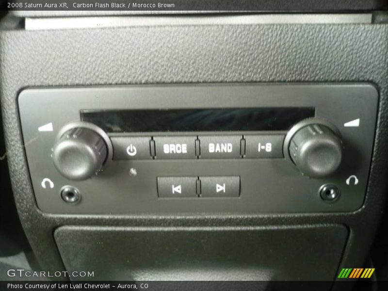 Carbon Flash Black / Morocco Brown 2008 Saturn Aura XR