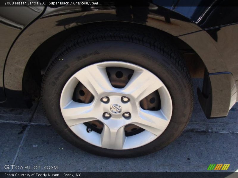 Super Black / Charcoal/Steel 2008 Nissan Sentra 2.0