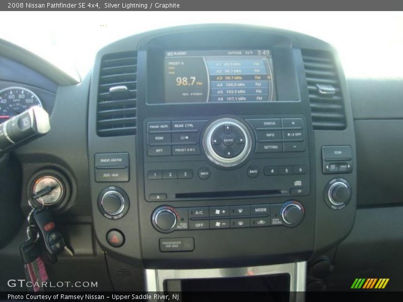 Silver Lightning / Graphite 2008 Nissan Pathfinder SE 4x4