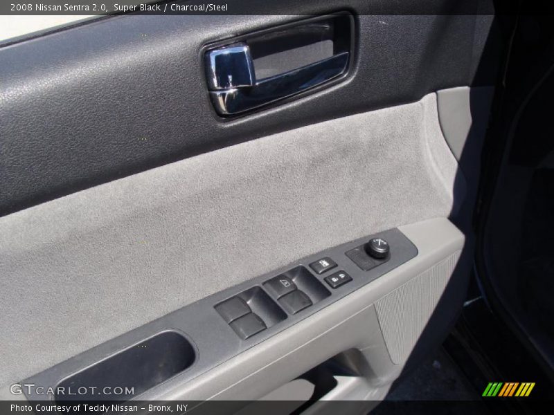 Super Black / Charcoal/Steel 2008 Nissan Sentra 2.0