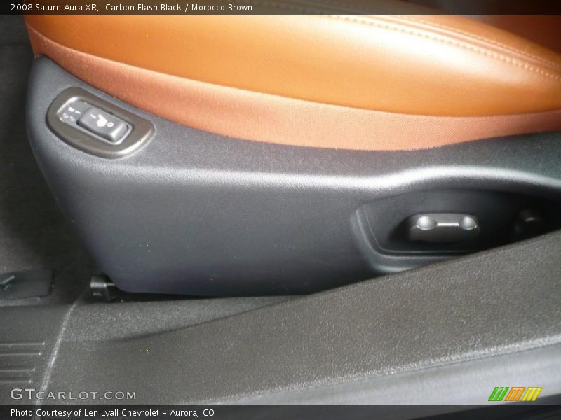 Carbon Flash Black / Morocco Brown 2008 Saturn Aura XR