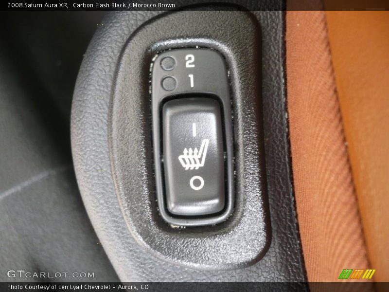 Carbon Flash Black / Morocco Brown 2008 Saturn Aura XR