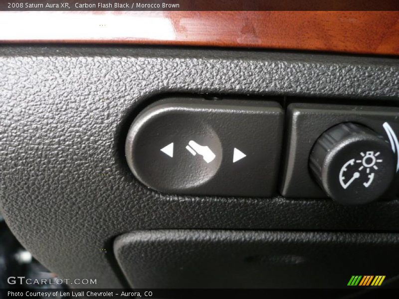 Carbon Flash Black / Morocco Brown 2008 Saturn Aura XR