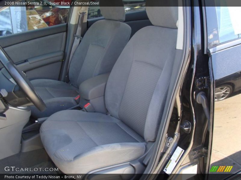 Super Black / Charcoal/Steel 2008 Nissan Sentra 2.0