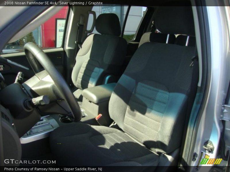 Silver Lightning / Graphite 2008 Nissan Pathfinder SE 4x4