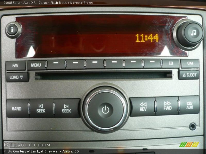 Carbon Flash Black / Morocco Brown 2008 Saturn Aura XR