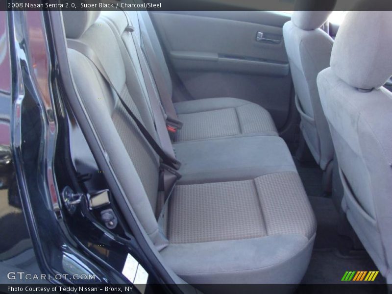 Super Black / Charcoal/Steel 2008 Nissan Sentra 2.0