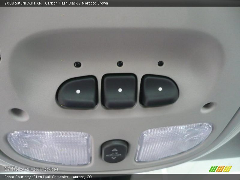 Carbon Flash Black / Morocco Brown 2008 Saturn Aura XR