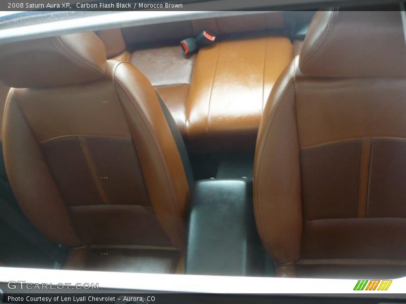Carbon Flash Black / Morocco Brown 2008 Saturn Aura XR