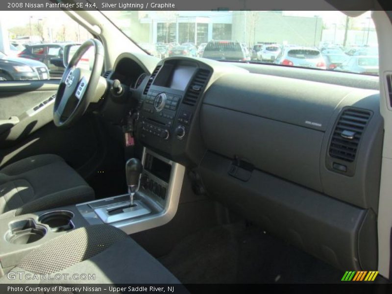 Silver Lightning / Graphite 2008 Nissan Pathfinder SE 4x4