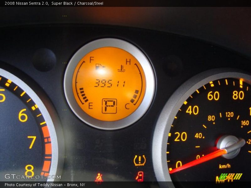 Super Black / Charcoal/Steel 2008 Nissan Sentra 2.0
