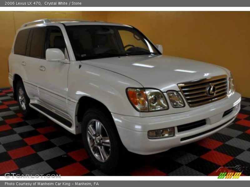 Crystal White / Stone 2006 Lexus LX 470