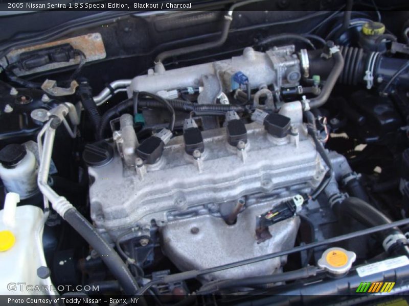 Blackout / Charcoal 2005 Nissan Sentra 1.8 S Special Edition