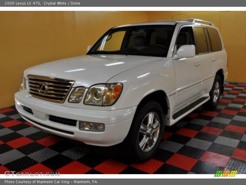 Crystal White / Stone 2006 Lexus LX 470