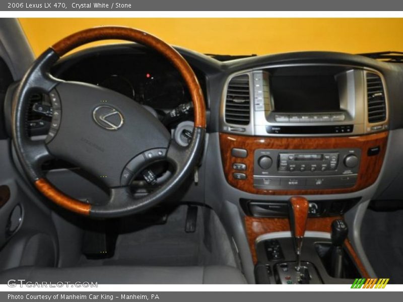 Crystal White / Stone 2006 Lexus LX 470
