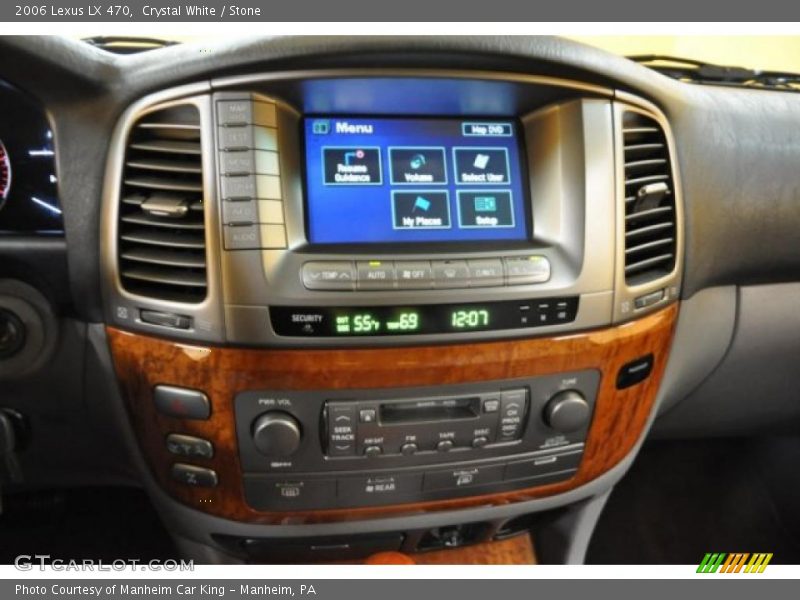 Crystal White / Stone 2006 Lexus LX 470