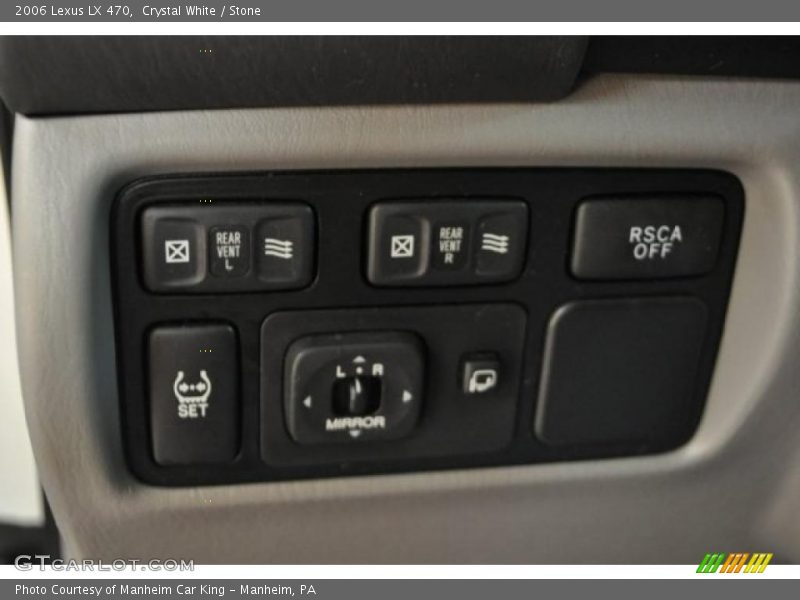 Crystal White / Stone 2006 Lexus LX 470