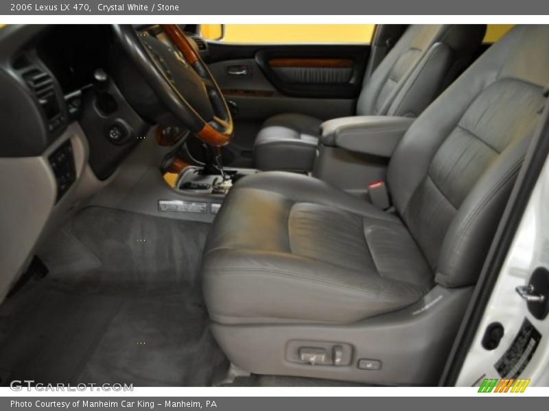 Crystal White / Stone 2006 Lexus LX 470
