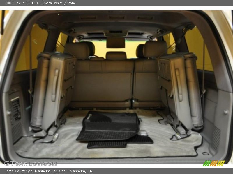 Crystal White / Stone 2006 Lexus LX 470