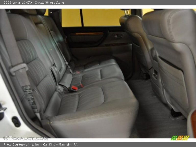 Crystal White / Stone 2006 Lexus LX 470