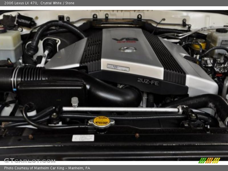 Crystal White / Stone 2006 Lexus LX 470