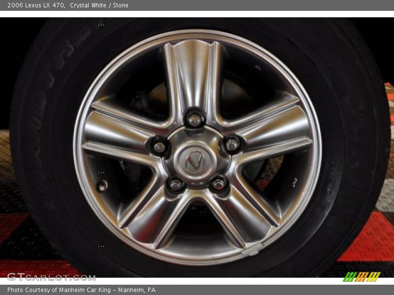 Crystal White / Stone 2006 Lexus LX 470