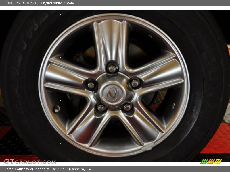 Crystal White / Stone 2006 Lexus LX 470