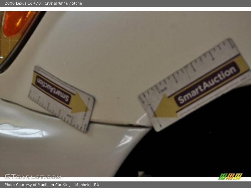 Crystal White / Stone 2006 Lexus LX 470