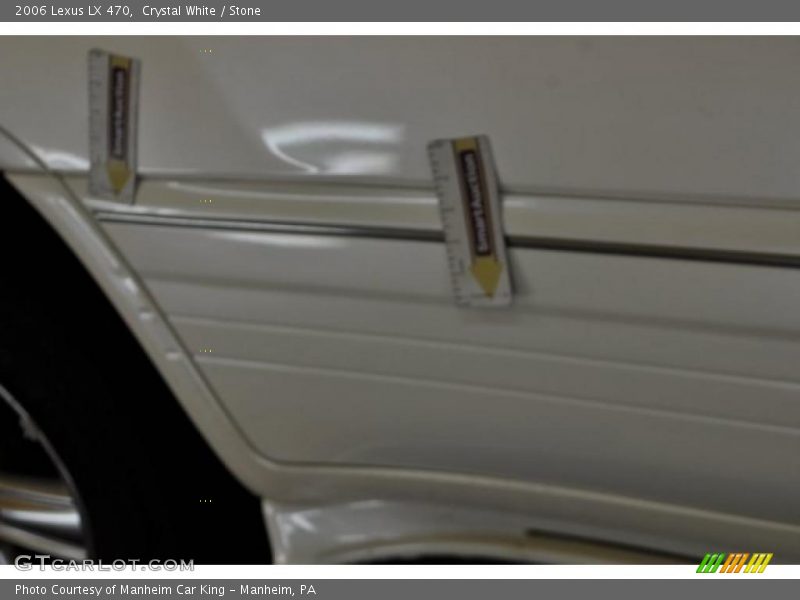 Crystal White / Stone 2006 Lexus LX 470