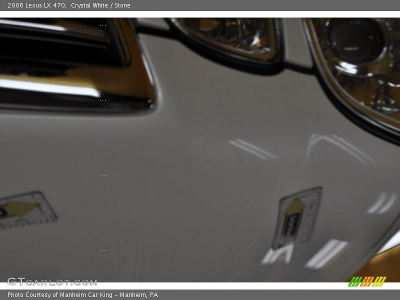 Crystal White / Stone 2006 Lexus LX 470