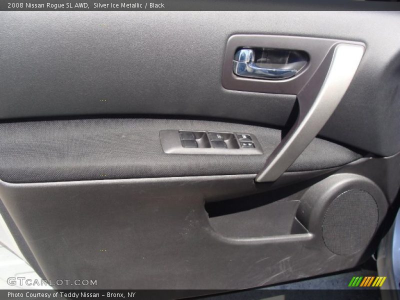 Silver Ice Metallic / Black 2008 Nissan Rogue SL AWD