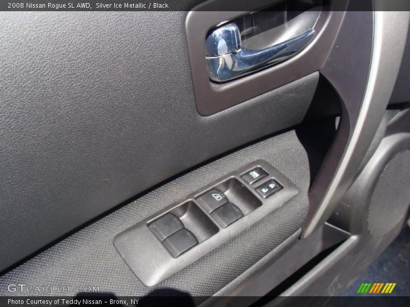 Silver Ice Metallic / Black 2008 Nissan Rogue SL AWD