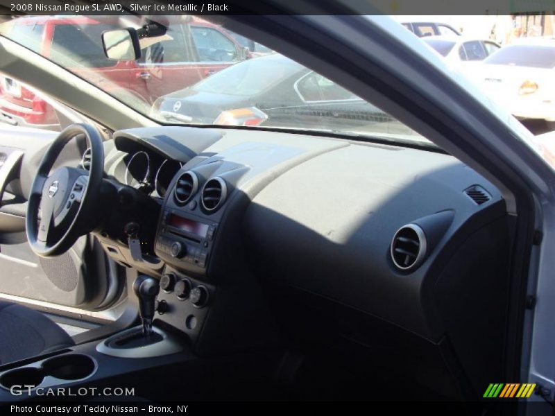 Silver Ice Metallic / Black 2008 Nissan Rogue SL AWD