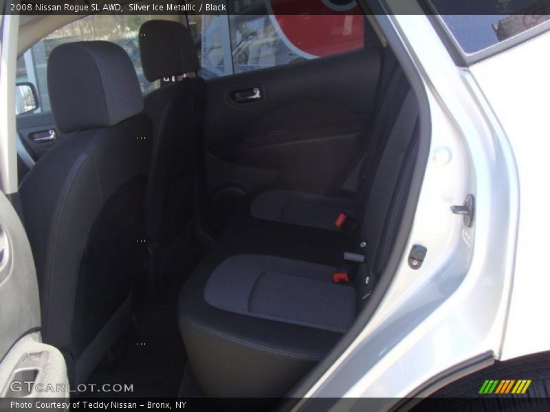 Silver Ice Metallic / Black 2008 Nissan Rogue SL AWD