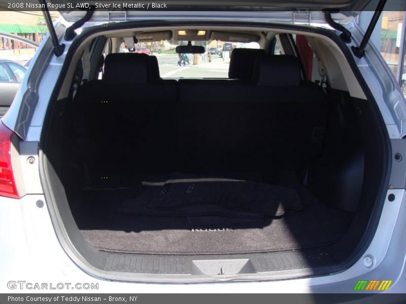 Silver Ice Metallic / Black 2008 Nissan Rogue SL AWD