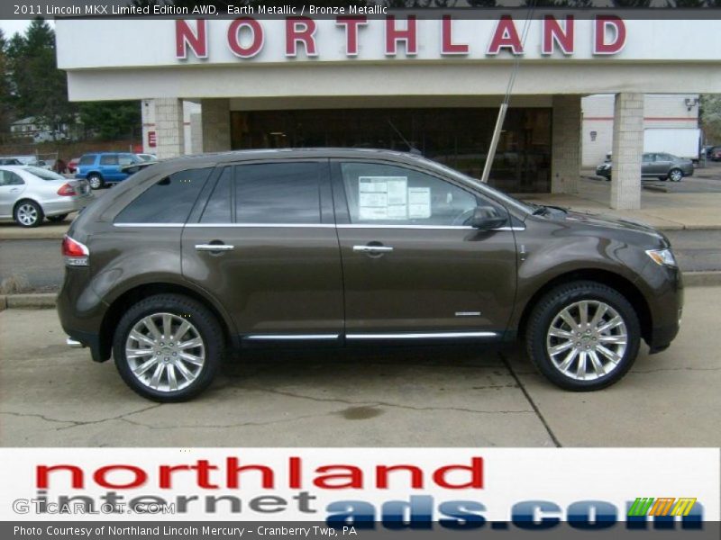 Earth Metallic / Bronze Metallic 2011 Lincoln MKX Limited Edition AWD