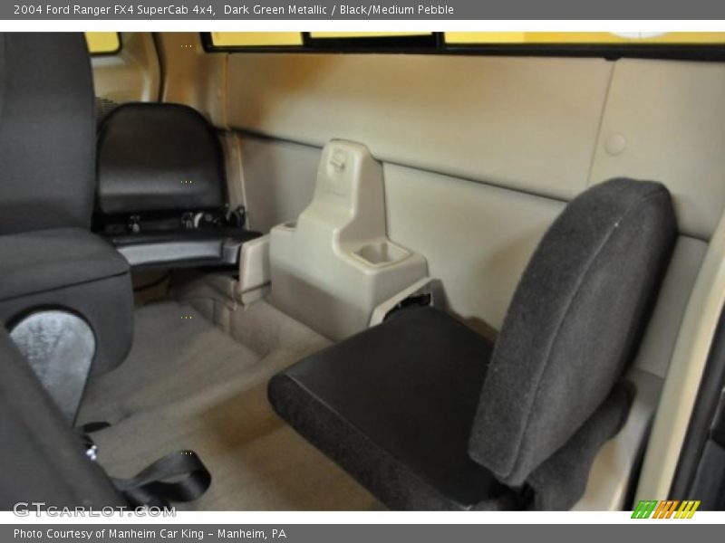 Dark Green Metallic / Black/Medium Pebble 2004 Ford Ranger FX4 SuperCab 4x4